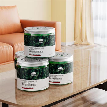 山山除甲醛果冻活性炭空气净化新房入住家用装修清除剂森林果冻6瓶