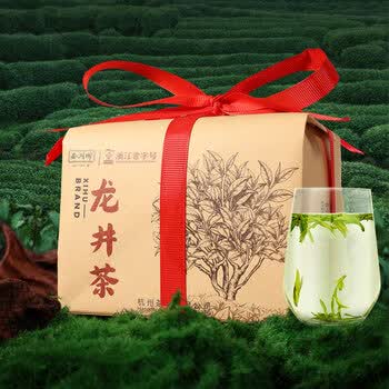 西湖牌2026新茶上市上市绿茶龙井茶叶 雨前三级春茶纸包200g自己喝