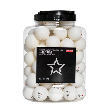 京东京造 乒乓球一星训练用球 60只桶装 1星40+练习球