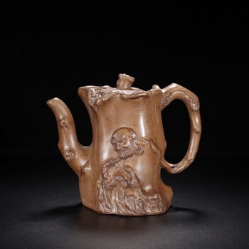 古董品 中国清代 宜兴紫砂壶 急须 Y102 清代紫砂壶宜兴价格报价行情- 京东