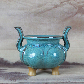 瓷器三足小香炉品牌及商品- 京东