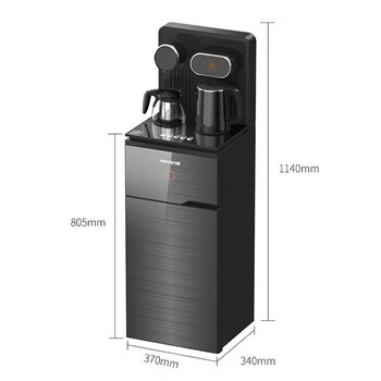 九阳（Joyoung）智能触控茶吧机 饮水机家用立式下置水桶全自动上水智能遥控桶装水茶吧机温热款 JYW-WH370