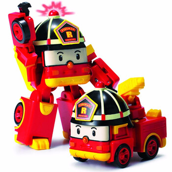 罗伊闪亮变形消防车83093