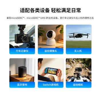 朗科（Netac）64GB TF（MicroSD）存储卡P500系列 A1 U3 V30 4K 耐用行车记录仪&监控摄像头内存卡 读速100MB/s