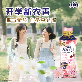 当妮护衣留香珠樱盏微醺450g 12周持久留香 防异味 99%除菌除螨 易溶