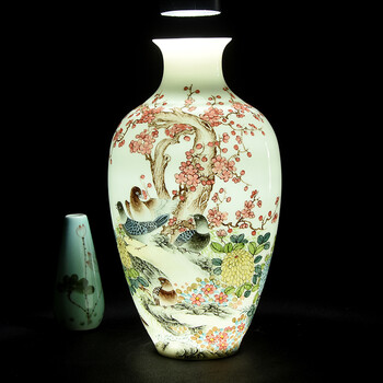 7501系列 怀仁堂 艺术瓷厂陶瓷研究室 花瓶