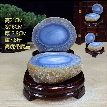 天然玛瑙紫水晶聚宝盆价格报价行情- 京东