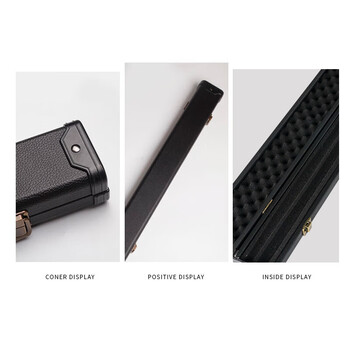 施奥德 台球杆杆盒 双槽  桌球杆盒  黑八台球杆 3/4款式