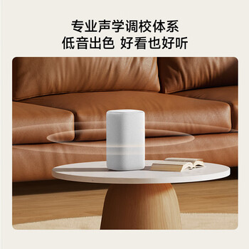 小米Xiaomi智能音箱 灰 超级小爱智能音箱 AI大模型问答 连续指令语控 支持远程备车 小米蓝牙音箱