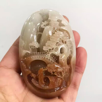 和田玉把件糖型号规格- 京东