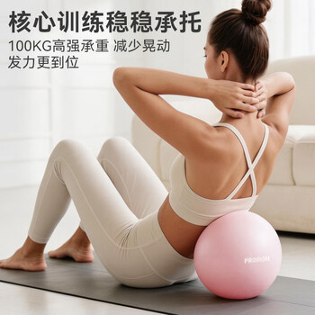 PROIRON普力艾 瑜伽球八爪鱼小球盆底肌专用悬垂腹辅助训练25cm普拉提 紫