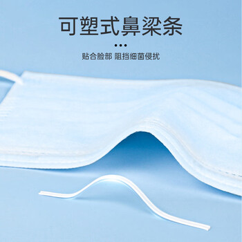 恩惠一次性医用外科口罩100只灭菌级成人防晒防尘每10只独立包装*10袋