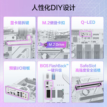 AMD锐龙R7 9850X3D搭华硕X870 AYW GAMING WIFI W哎哟喂 主板CPU套装 板U套装