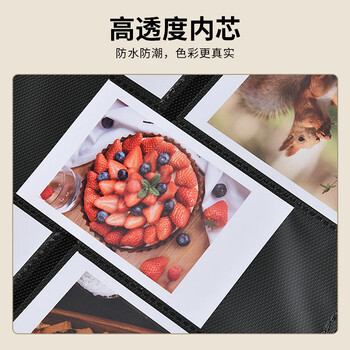 Nakabayashi仲林NCL拍立得相册3寸布艺插页式纪念册大容量 白色(90x64mm)【3寸】 Nakabayashi仲林NCL拍立得相册3寸布艺插页式纪念册大容量 白色(90x64mm)【3寸】