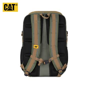 卡特（CAT）双肩包户外轻背包电脑包大容量40L减负登山旅行父亲节礼物84879绿
