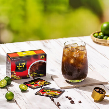 中原G7速溶美式黑咖啡0蔗糖低脂肪 越南进口健身咖啡粉60g(2g*30包) 中原G7速溶美式黑咖啡0蔗糖低脂肪 越南进口健身咖啡粉60g(2g*30包)