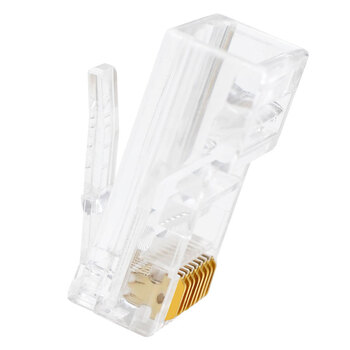 礼嘉LJ-5830 工程级非屏蔽网线水晶头 电脑宽带超五类RJ45网络水晶头 30个/包 8P8C纯铜镀金 CAT5e线缆接头 礼嘉LJ-5830 工程级非屏蔽网线水晶头 电脑宽带超五类RJ45网络水晶头 30个/包 8P8C纯铜镀金 CAT5e线缆接头