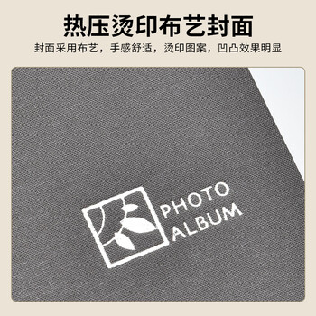 Nakabayashi仲林NCL拍立得相册3寸布艺插页式纪念册大容量 白色(90x64mm)【3寸】 Nakabayashi仲林NCL拍立得相册3寸布艺插页式纪念册大容量 白色(90x64mm)【3寸】