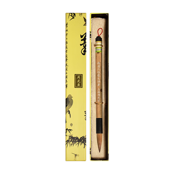 周虎臣毛笔精选北狼毫大联笔  提笔行书草书大字书法湖笔