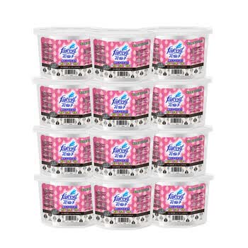花仙子（Farcent） 除湿盒237g*12盒 活性碳无香 干燥剂除湿剂衣柜防潮剂吸湿盒 