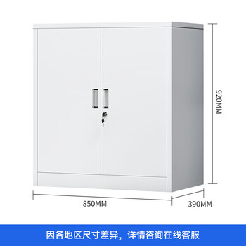 奈高（NAIGAO）矮柜钢制铁皮柜储物柜文件柜财务办公柜资料柜员工档案柜
