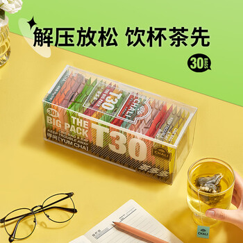 CHALI 冷泡茶包 水果茶 T30茶多多96g30包 15种多口味组合