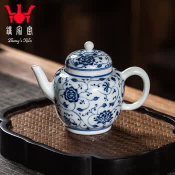 手绘景德镇陶瓷壶价格报价行情- 京东