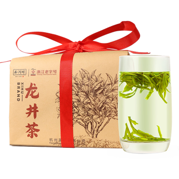 西湖牌2026新茶上市上市绿茶龙井茶叶 雨前三级春茶纸包200g自己喝