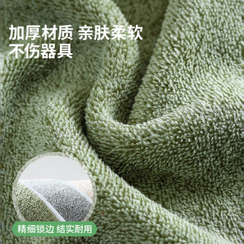 LYNN抹布强力吸水厨房抹布洗碗巾30*30cm5片百洁布车用毛巾擦手巾