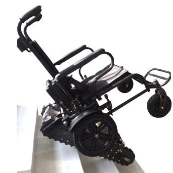 八哥Q3电动爬楼轮椅车履带式锂电池轻便折叠残疾人老人上下楼梯智能爬楼机 八哥-Q3标准款款平地推行款
