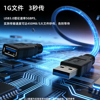 可思未来 USB延长线usb3.0公对母高速传输数据连接线 电脑U盘鼠标键盘打印机充电器加长线 3米 KS-D-U303 可思未来 USB延长线usb3.0公对母高速传输数据连接线 电脑U盘鼠标键盘打印机充电器加长线 3米 KS-D-U303