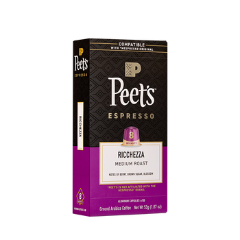 Peet's Coffee皮爷peets 胶囊咖啡 强度8 浓郁精致咖啡53g（10*5.3g）法国进口