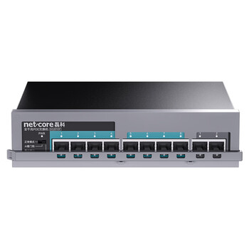 磊科（netcore）SG2010P 10口千兆8口供电POE交换机 企业级家用宿舍监控网络网线分线器 兼容百兆（新老版本混发）