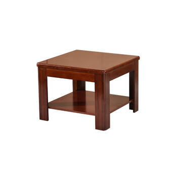 隆旭办公沙发茶几组合办公室简约会客接待沙发商务皮沙发 方茶几 