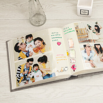 NCL仲林插袋式布艺小相册本200张5寸 情侣插页影集/家庭相薄照片书 棕色 NB-2UP5-BR NCL仲林插袋式布艺小相册本200张5寸 情侣插页影集/家庭相薄照片书 棕色 NB-2UP5-BR