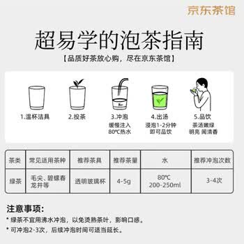一杯香茶叶绿茶明前头采毛尖茶250g2026新茶春茶礼盒装送礼自己喝散装