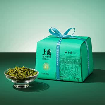 卢正浩绿茶上瘾明前老茶树龙井茶叶一级200g2026新茶纸包团购长辈送礼