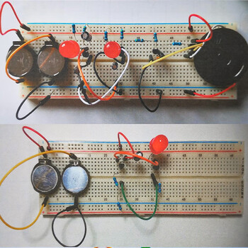 伍陆电子 《超好玩的电子制作》少儿启蒙初学者入门面包板实验diy套件套装 元件包（不含书）