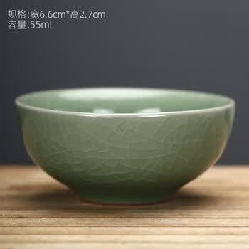 中国 骨董 哥窑 哥窯 茶碗 茶道具 哥窑开片碗价格报价行情- 京东