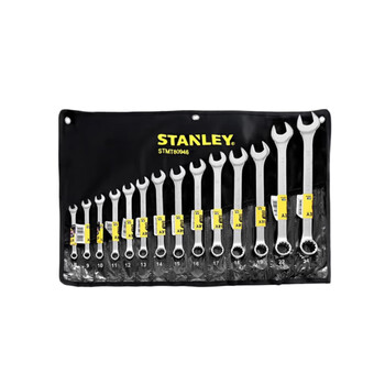 史丹利(STANLEY)两用扳手套装梅花开口扳手 B系列14件套(8-24mm)STMT80946-8-23 史丹利(STANLEY)两用扳手套装梅花开口扳手 B系列14件套(8-24mm)STMT80946-8-23