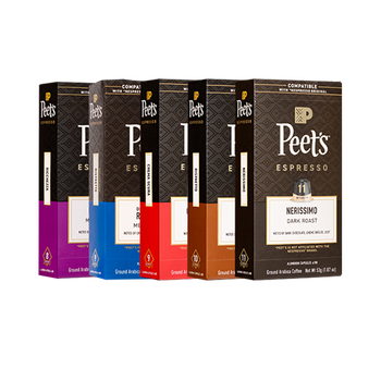 皮爷咖啡皮爷胶囊咖啡160颗装(强度8*3+9*4+10*4+11*4+低因9*1)+收纳袋*1