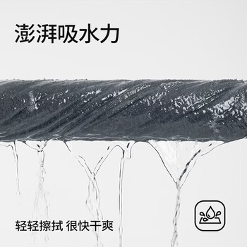 无印良品毛巾新疆全棉A类男士100%纯棉2条装吸水不易掉毛柔软亲肤擦脸毛巾