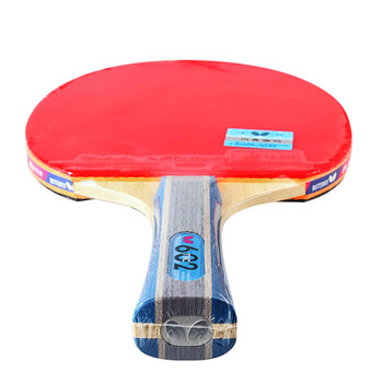 蝴蝶六星级乒乓球拍直拍双面反胶专业比赛单拍602内含拍套