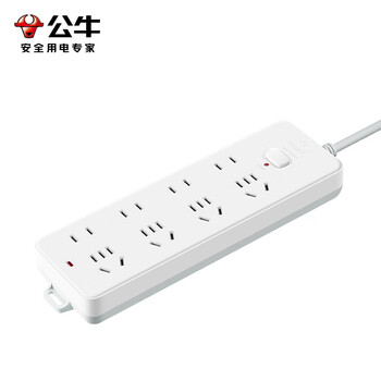 公牛(BULL)插座 插线板/插排/排插/接线板/拖线板 GN-403 8位总控全长5米 公牛(BULL)插座 插线板/插排/排插/接线板/拖线板 GN-403 8位总控全长5米