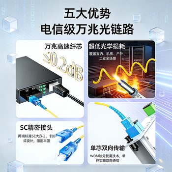 山泽光纤跳线 SC-SC工程级单模单芯【3.0mm粗径抗弯耐损】UPC尾纤 阻燃低烟无卤光纤网线 3米G0-SCSC03