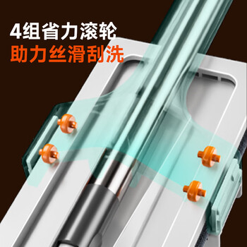 佳帮手平板拖把36cm家用一拖净免手洗2026吸水拖地神器墩布拖布洗拖一体