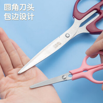 晨光（M&G）120mm儿童剪刀学生手工剪纸刀家用剪子颜色随机ASS91333单把装