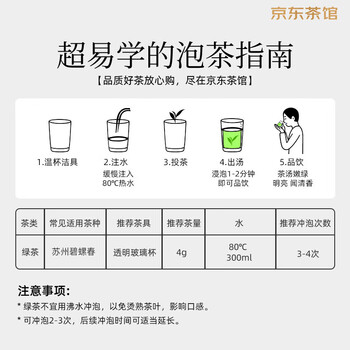 碧螺2026年春茶绿茶老茶树碧螺王苏州碧螺春特级一等42g明前送人礼盒