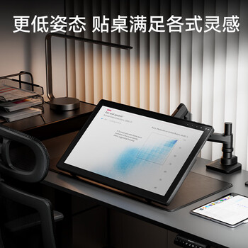 松能显示器支架双屏 上下屏电脑支架 显示屏支架 显示器增高架 机械臂显示器支架臂 承重20KG T990P-2W
