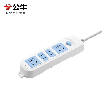 公牛(BULL)插座/插线板/插排/排插/接线板/拖线板 GN-607 4位总控全长4米 公牛(BULL)插座/插线板/插排/排插/接线板/拖线板 GN-607 4位总控全长4米